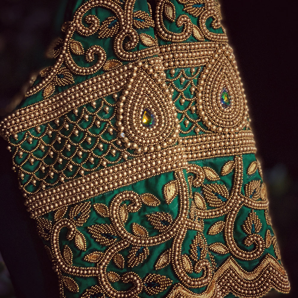 Heavy worked blouse